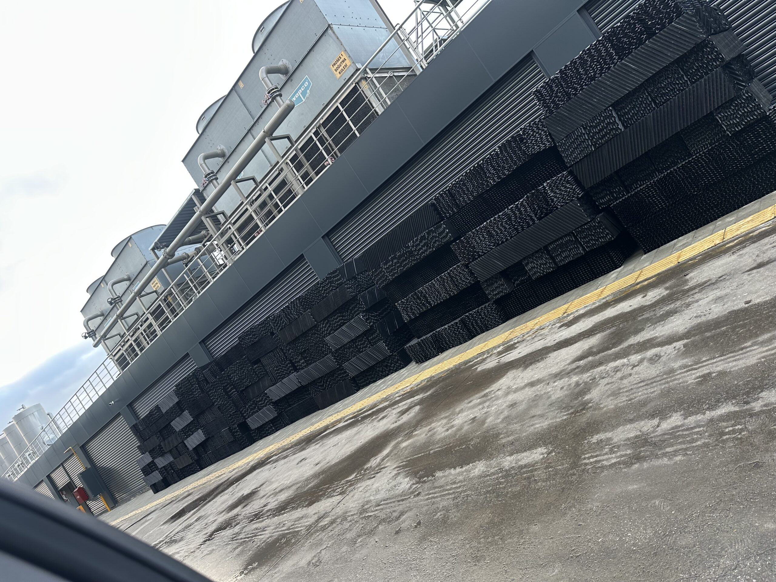 Plastik dolgu üretim hattı